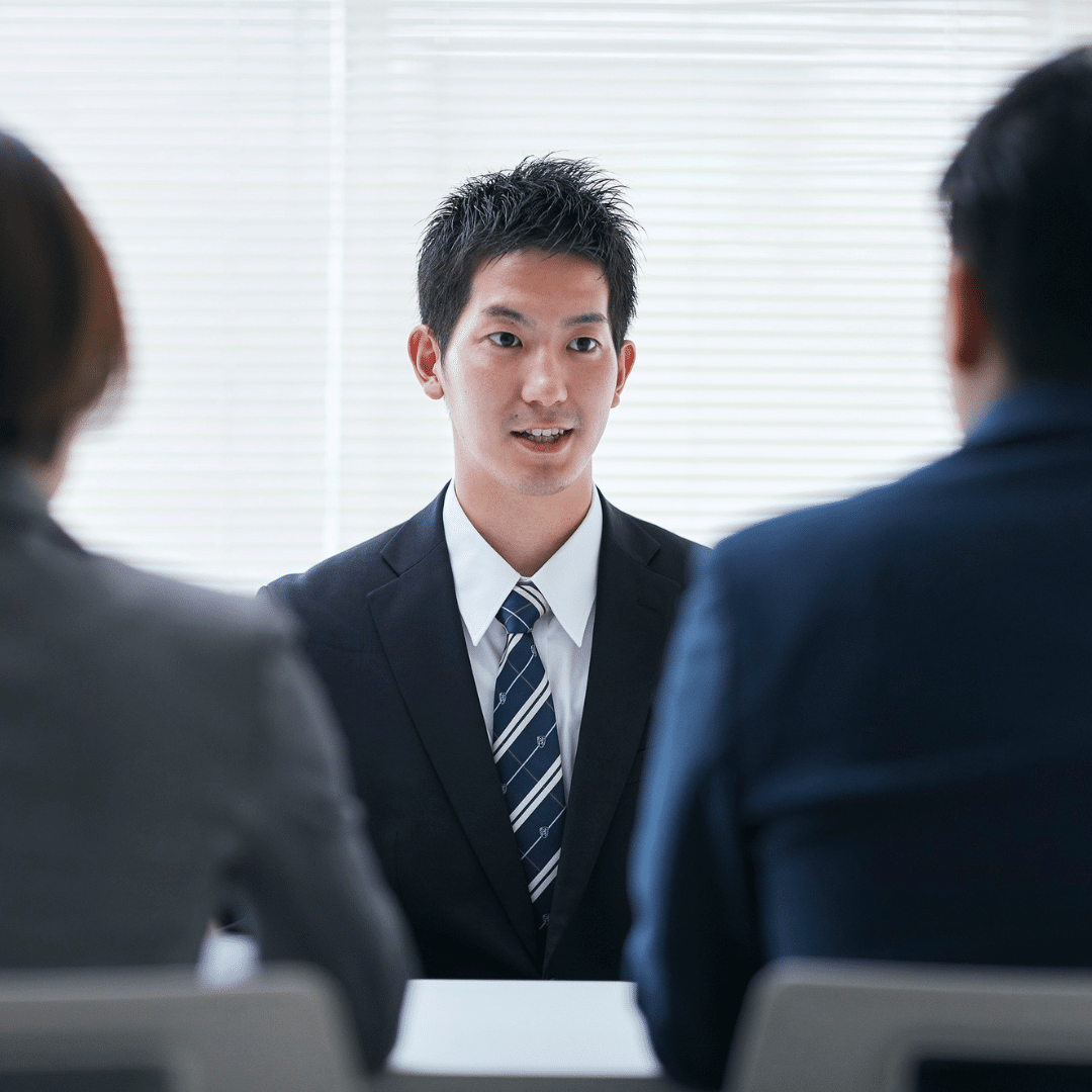 Job candidate interviewing for position through Protech Staffing